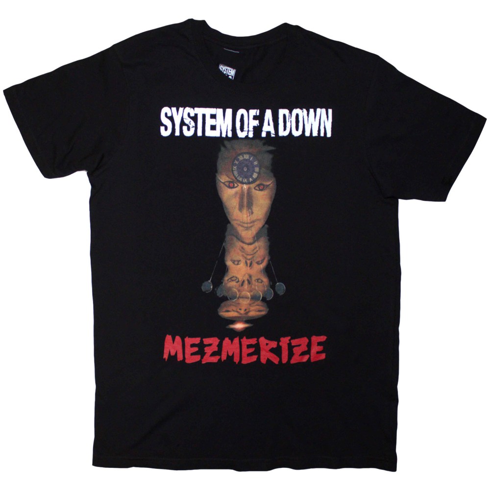 System Of A Down - Mezmerize Heren Tshirt - Zwart